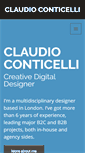 Mobile Screenshot of claudioconticelli.com